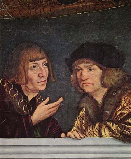 Lucas Cranach the Elder Torgauer Furstenaltar Germany oil painting art